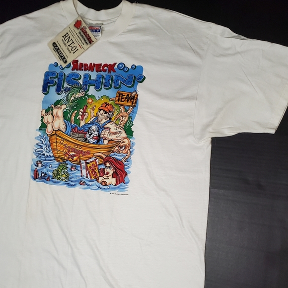 2001 Redneck Fishing Team Sample T-Shirt - Picture 2 of 8